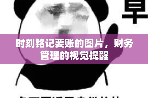 时刻铭记要账的图片，财务管理的视觉提醒