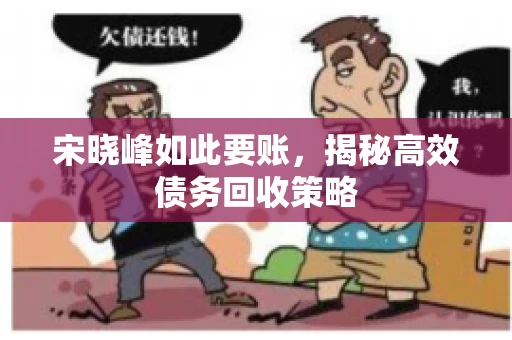 宋晓峰如此要账，揭秘高效债务回收策略